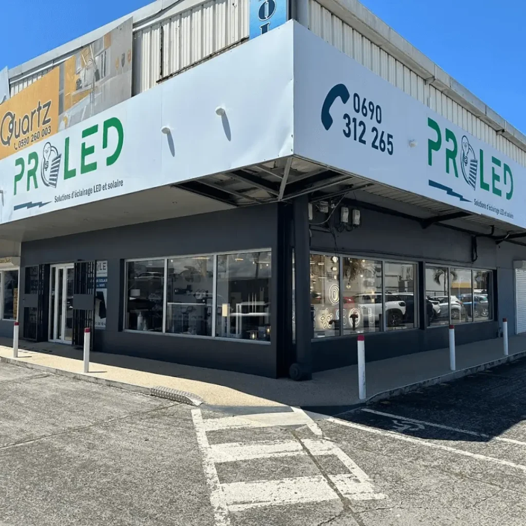 Boutique d'éclairage led Guadeloupe